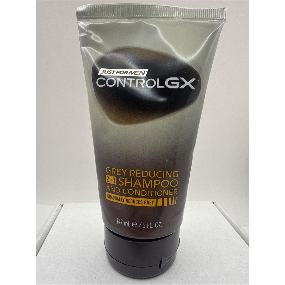 Just for Men Control GX 2 in 1 Shampoo and Conditioner 5 Fl Oz Grey Reducing